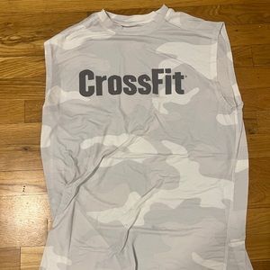 White/Camo NOBULL Crossfit Tank